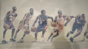 Kobe Bryant Poster Wall Art Print Slam Dunk Basketball Picture ( Without Frame )