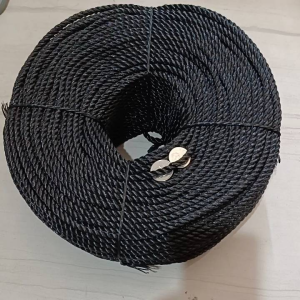 6MM ROPE TINGI PER METER SOLD PER 10 METER PE NYLON ROPE NO. 12 6MM DIAMETERCOLORS: BLACK AND ORANGE