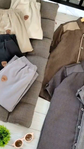 Kakadede Setelan Baju Muslim Anak Laki Laki Set Kemeja Erlan