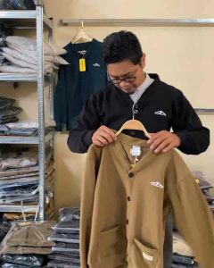 Jaket Sherpa Bulu Domba & Cardigan Tebel Lembut Hoodie