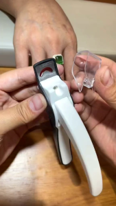 Kềm bấm móng giả / kềm cắt móng có nắp chụp loại lớn không bị văng móng