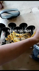 KLAKSON BASURI V3 20NADA 12V 24V ASLI INDIA