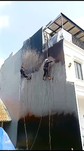 Asphalt emulsion aspal cair cat pelapis 25kg solusi anti rembes dan bocor dengan daya rekat lebih kuat tahan lama dan cepat kering