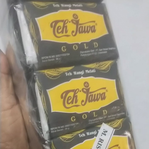 Teh tubruk Jawa bungkus hitam isi 5 bungkus 80 gram