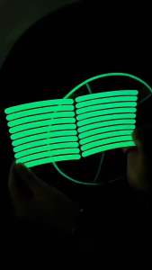 警示安全夜光贴 (1包60贴) Warning Safety Luminous Stickers  #警示安全夜光贴✨.摩托车.汽车夜间警示牌自行车🚲反光贴.#夜灯贴🌈.