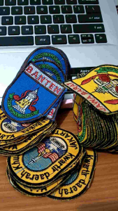 LOGO PRAMUKA KWARDA JAWA BARAT/KWARDA BANTEN/KWARDA DKI FULL BORDIR