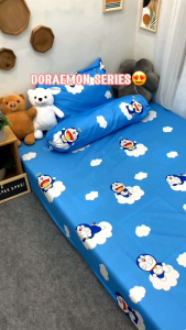 (SERBA 35k)Sprei karakter kartun lucu 180×200 set sprei sarung bantal 2/guling 1