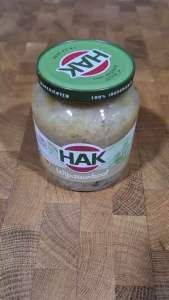 Hak Sauerkraut 340g / Fermented Cabbage/ Ready to Heat & Serve [Direct Import from The Netherlands]