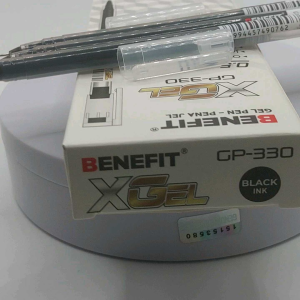 (1 Pak=12 PCS) Pulpen Gel BENEFIT XGEL GP-330 05mm / Pulpen cair Murah