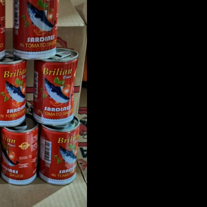 Paket Sarden Brilian 5 pcs 155gr exp 2028