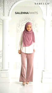 🌷SALENNA PANT by SABELLA (NEW EDITION)🌷Seluar Dewasa Kerja/Casual Slack BOOT CUT (READY STOCK)⭐️Promosi