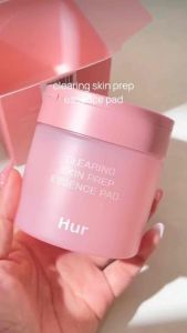 House Of Hur Clearing Essence Pad 70 pads 140ml . โทนเนอร์แพด บำรุงผิวหน้า [STANDGLOW]
