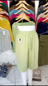 PROMO! CELANA KULOT CRINGKLE PENDEK 7/8 TALI SERUT / KULOT CRINGKEL AIR FLOW PENDEK WANITA DEWASA JUMBO!! / CELANA KULOT CRINCLE PENDEK WANITA DI BAWAH LUTUT / KULOT CRINCLE MINIMALIS COCOK BUAT SANTAI DIRUMAH / CELANA KULOT CRINCLE PENDEK 7/8  HYGWAIST !