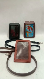 Dkp / Name Tag ID Card Holder New Double Magnit mika DB (Multifungsi)