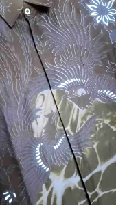 Batik Pria Kemeja Lengan Panjang Slimfit Solo Full Furing Erro Seragam Kerja Kantor Casual Remaja Dewasa Hem Premium Bahan Katun Motif Marmer Bima