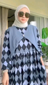 TERBARU !!! TESYI#2 DRESS KNIT IMPORT LD 110-130 PJ 125