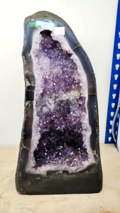 Natural Super High Gred Brazil Amethyst Cave Ornament