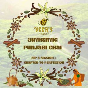 VEER’s Authentic Punjabi Chai Blend Gift Pack @ Door Gift / Masala Chai Gift Pack/ No Artifical Flavoring & Preservatives
