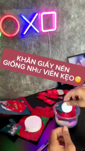 Khăn tắm khăn mặt nén 30*60cm khăn nén du lich dã ngoại