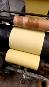 ถุงดินพิมพ์สำเร็จรูป ขนาด 12 * 18 นิ้ว เนื้อเหลืองพิมพ์เขียว