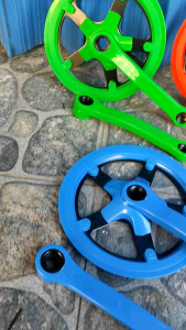 Gear Gir Crank Set Sepeda 44T Exotic ET-M352 Single 1 Susun Warna As Kotak Lipat Fixie Minion Balap | High Quality