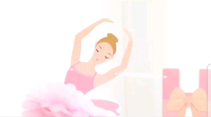 ❣️Msia stock❣️Ballet girl birthday party decoration 3D Happy birthday flag 芭蕾舞女孩生日快乐拉旗