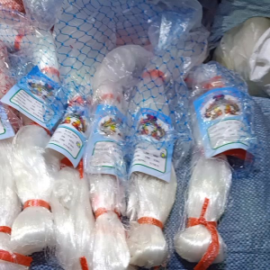 jaring ikan. burung 012 lubang 1¼" - 4" - 50 md - 100 yds jaring aja