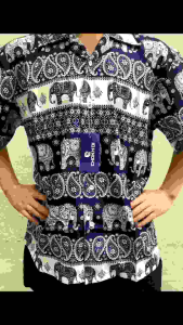 ชุดเสื้อช้างผ้าเป็นอิตาลี รีดผ้าไม่จำเป็น หน้าอก XL = 84cm 34นิ้ว น้ำหนัก 55-60kg ชุดเสื้อ 23 ชุด สี ช่วยเพิ่มความมั่นใจ