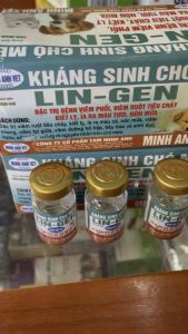 1 Lọ Kháng sinh chó mèo 5ml phòng tri các bệnh bỏ ăn ho ỉa ra máu viêm ruột.
