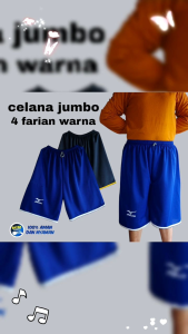 Celana Pendek Jumbo Pria Termurah & Santai Big Size Sport Olahraga
