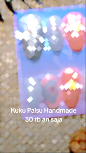 Kuku Palsu Handmade | Cat Eye Kupu-Kupu: Aksesoris Fashion Wanita yang Menawan