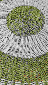 3 pcs kain serbet warna super jumbo 60x60 cm full katun menyerap air