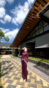 JENITA STELAN BAJU KURUNG MELAYU BORDIR