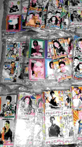 10 banig vintage old teks / Tex card collections batang 90s asionovela / dramarama / tv show collection