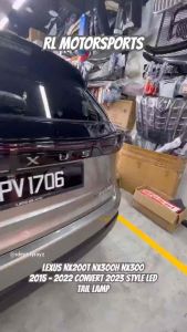 Lexus NX200t NX300h NX300 2015 - 2022 convert 2023 style led tail lamp light taillamp taillight bodykit body kit NX