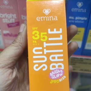 [GJK] EMINA Sun Protection SPF 30 PA+++ 60mL | Emina Sun Battle SPF 45 | 30 PA+++ 30mL Sunscreen Skin Buddy