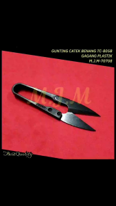 Gunting Potong Benang TC-805B / Cekris Cutter Plastik Hitam M.J.M-70708 ( kelengkapan mesin jahit )