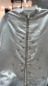 REALPICK KEBAYA BRIDAL PAYET PUTIH - STELAN KEBAYA KURUNG MELAYU - KEBAYA KURUNG PUTIH