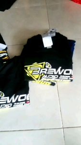 Baju Kaos Brewog Audio Sound System Dewasa Lengan Pendek