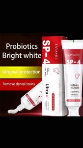【Buy 1 Get 1 Free】ubat gigi pemutih kuning pasta gigi pemutih gigi sp4 yayashi Pasta Gigi Probiotik Pemutih oralshark original 益生菌美白牙膏pasta gigi yayashi Pasta Gigi Probiotik Pemutih oralshark asli teeth whitening sp4 toothpaste
