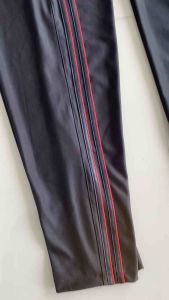 Celana training panjang olahraga pria wanita bahan lotto tebal dabel bis