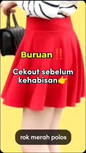Rok pendek dewasa olahraga Gym zumb Rok mini kekenian