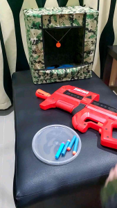 ปืนของเล่นพลาสติก ของเล่นเด็กอายุ6ปีขึ้นไป COMPACT SMG มือสอง