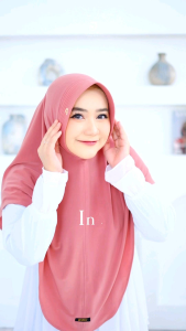 Daffi Hijab INARA instan panjang warna terbaru