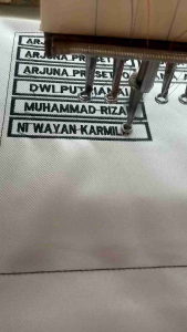 NAMA SISWA - SISWI SEKOLAH / NAMTAG BORDIR / papan nama