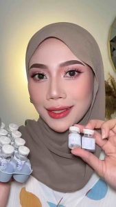 ( Power 0 ) BIGEYE 20MM I.Fairy Siberian Grey KOREAN COLOR CONTACT LENS raya ifairy 99lensmart miacat ifairy lens