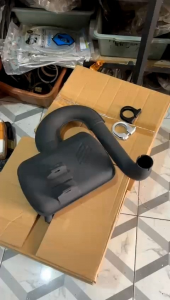 Knalpot exshaust bigbox Polini taiwan standar racing vespa super sprint excel px dsb 150cc Polini TAIWAN. Import suara bentuk barang sama.  Bergaransi bagus suara adem enak performa oke grosir eceran.