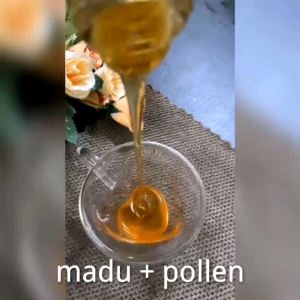 Natural Bee Pollen asli 20gram. pollen rapeseed dan pollen camelli