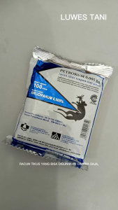Racun Tikus Mati Kering Rodentisida Petrokum 0005 BB Brodifakum Original / Umpan Tikus 100g