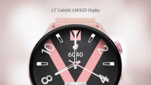 Kieslect Lora 2 Smartwatch 10 Days Battery Life/SpO2/Sleep Monitoring/Heart Rate Sensor (1.32")